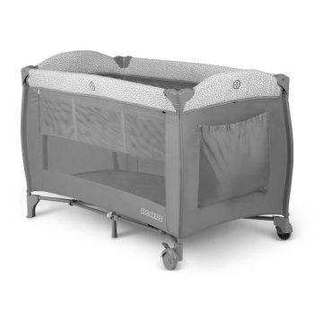 Putni Krevetić Ricokids Rk 242 S Madracem I Torbom, Sivi 3