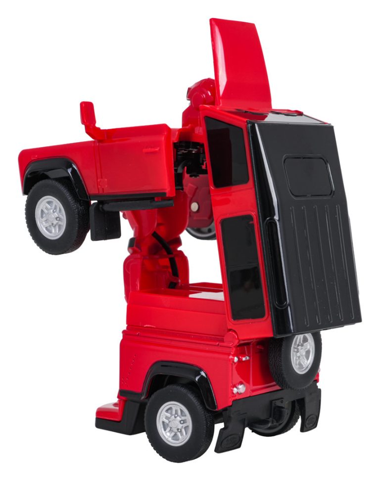 Rastar Land Rover Defender 2 U 1 Automobil I Robot Crveni 1:32 4