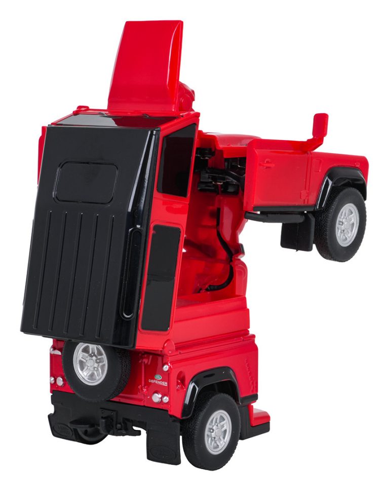Rastar Land Rover Defender 2 U 1 Automobil I Robot Crveni 1:32 5