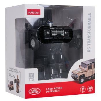 Rastar Land Rover Defender 2 U 1 Metalni Auto Robot 1:32 Crni 10