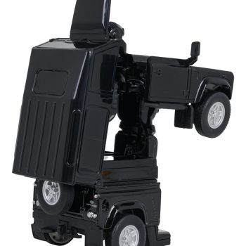 Rastar Land Rover Defender 2 U 1 Metalni Auto Robot 1:32 Crni 5