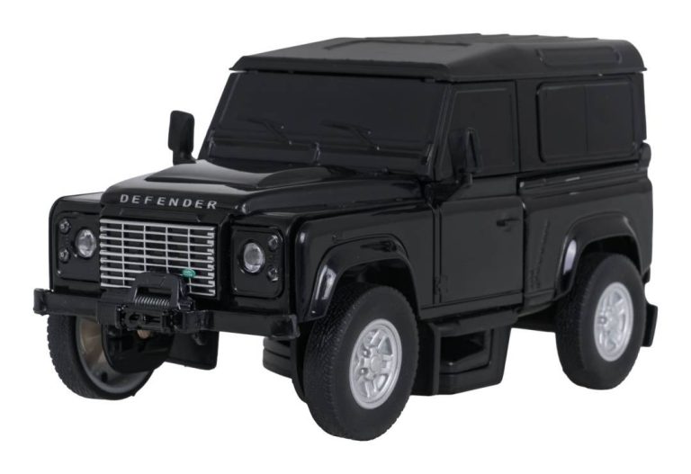 Rastar Land Rover Defender 2 U 1 Metalni Auto Robot 1:32 Crni 6