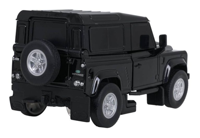 Rastar Land Rover Defender 2 U 1 Metalni Auto Robot 1:32 Crni 8