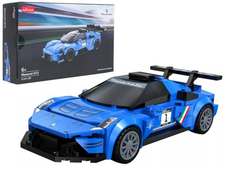 Rastar Maserati Mc20 Gt2 Set Kockica 1:28 Plavi 1
