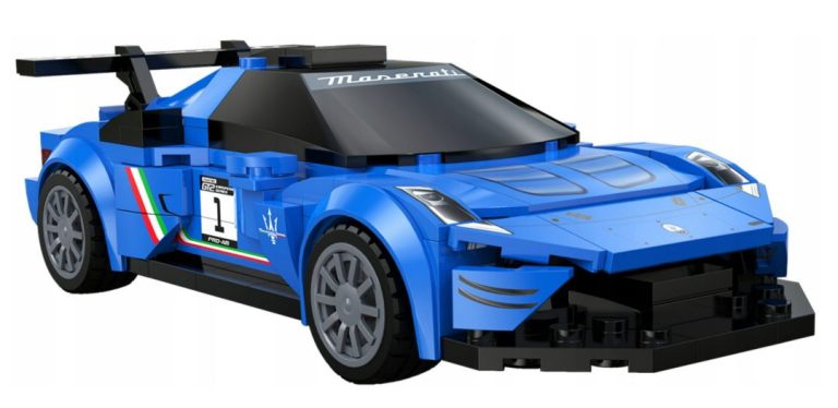 Rastar Maserati Mc20 Gt2 Set Kockica 1:28 Plavi 2
