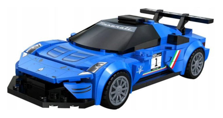 Rastar Maserati Mc20 Gt2 Set Kockica 1:28 Plavi 3
