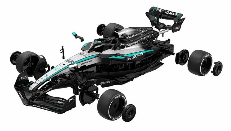 Rastar Mercedes Amg F1 W16 E Performance R/c 1:16 Crni 2