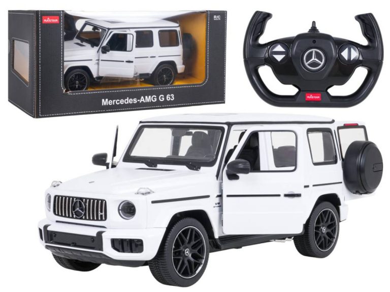 Rastar Mercedes Amg G63 Auto Na Daljinsko Upravljanje 1:14 Bijelo 1