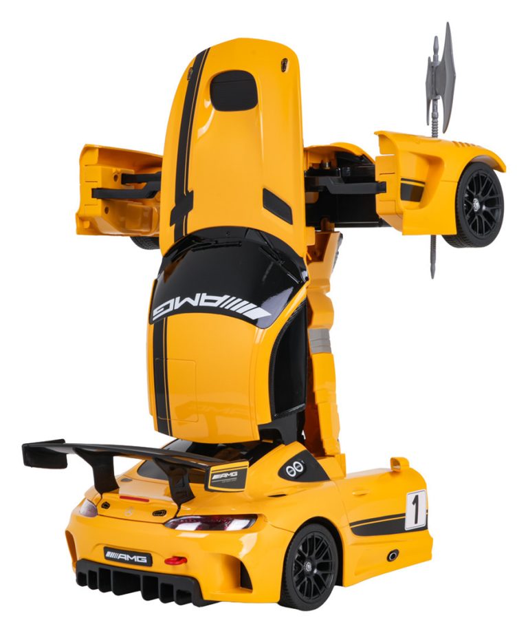 Rastar Mercedes Amg Gt3 Automobil I Robot Na Daljinsko Upravljanje 1:14 žuti 6