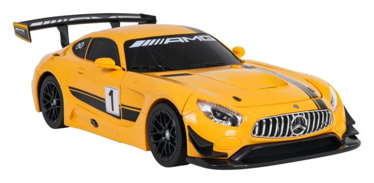Rastar Mercedes Amg Gt3 Automobil I Robot Na Daljinsko Upravljanje 1:14 žuti 7