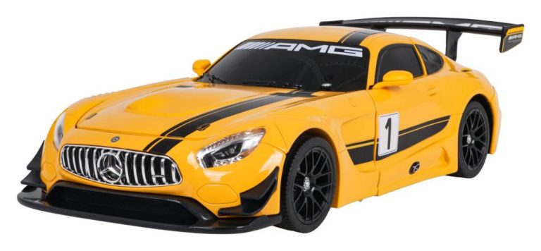 Rastar Mercedes Amg Gt3 Automobil I Robot Na Daljinsko Upravljanje 1:14 žuti 8