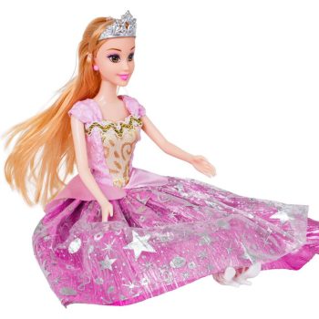 Roza Kočija S Bijelim Konjem I Lutkom Princezom 8