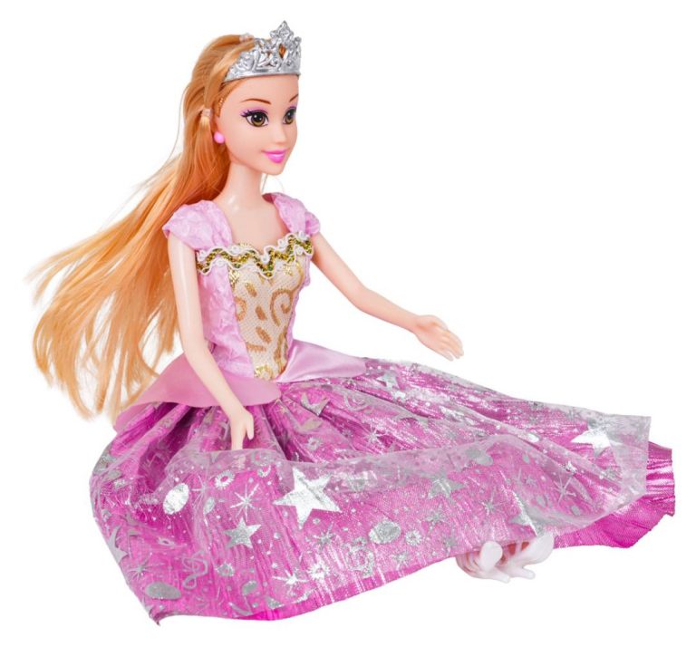 Roza Kočija S Bijelim Konjem I Lutkom Princezom 8