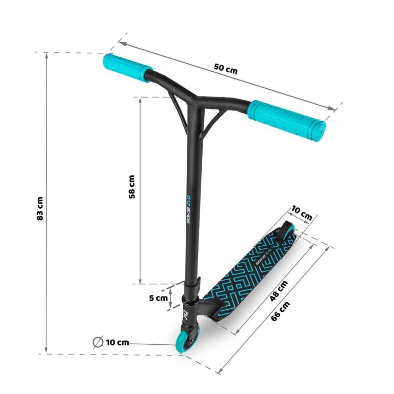 Soke Evo Akrobatski Romobil Crni 11