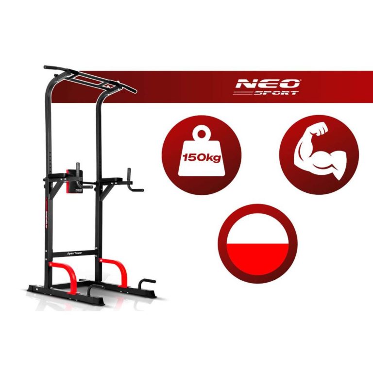 Samostojeći Stalak Za Zgibove I Dipse Neo Sport Apex Tower 2
