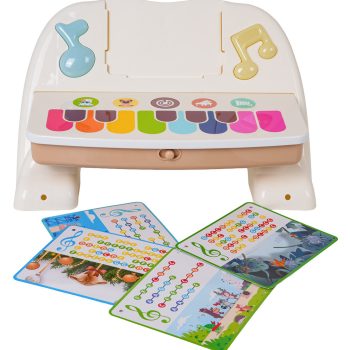 Šareno Dječje Pianino Sa Stalkom 4