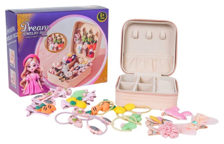 Set Ukosnica I Dodataka Za Kosu Sa škrinjicom 5
