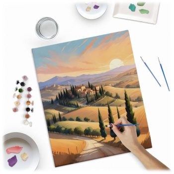 Slikanje Po Brojevima Pejzaž 40 X 50 Cm 2