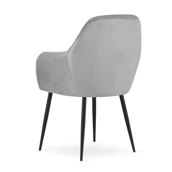 Stolica Lugo Velvet Grey 3