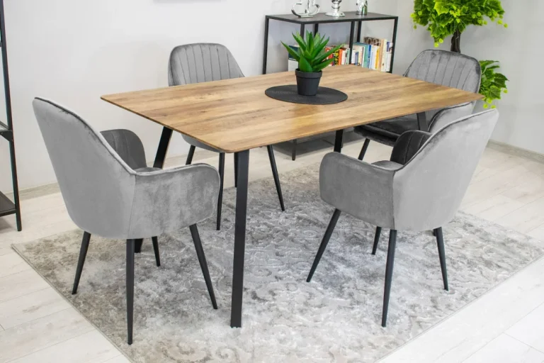 Stolica Lugo Velvet Grey 6