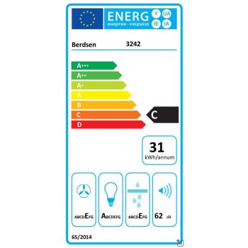 Teleskopska Kuhinjska Napa Berdsen Bt 242 50 Cm Srebrna 14