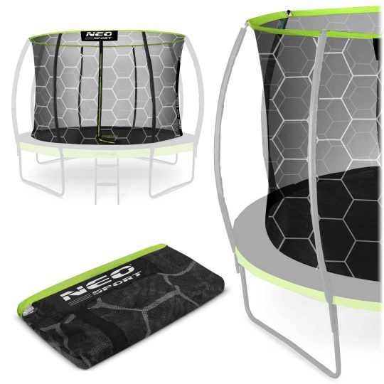Unutarnja Zaštitna Mreža Za Trampolin 252 Cm 8 Ft, 6 Stupova Neo Sport 1