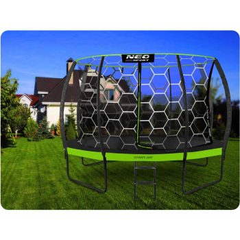 Unutarnja Zaštitna Mreža Za Trampolin 252 Cm 8 Ft, 6 Stupova Neo Sport 10