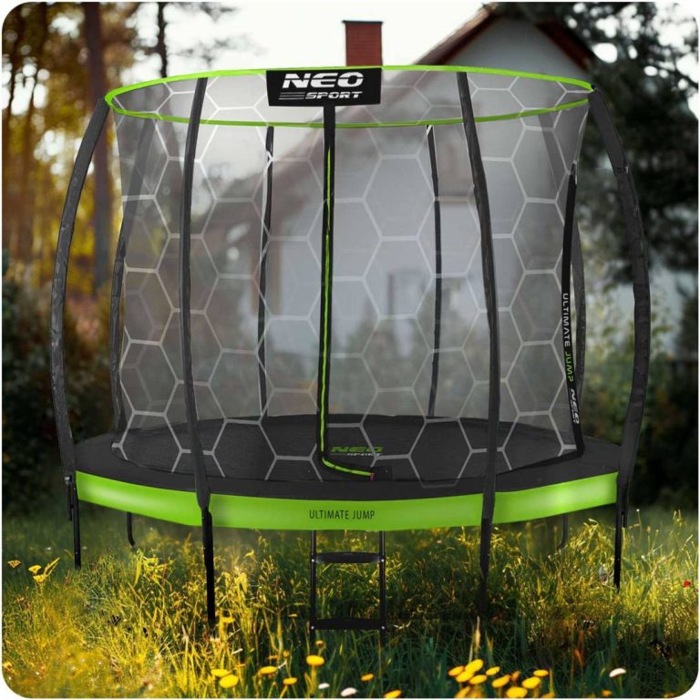 Unutarnja Zaštitna Mreža Za Trampolin 252 Cm 8 Ft, 6 Stupova Neo Sport 5