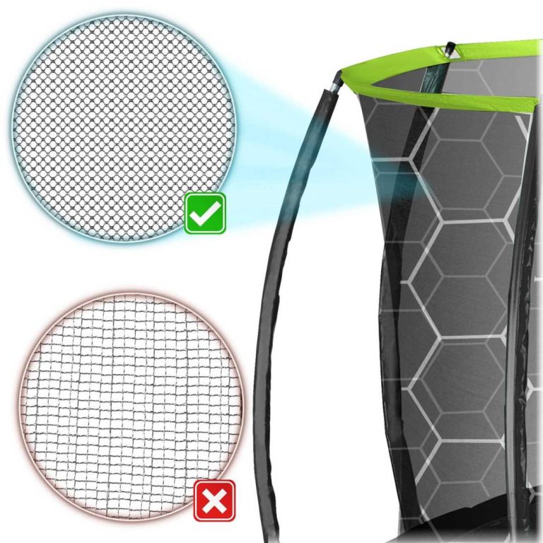 Unutarnja Zaštitna Mreža Za Trampolin 252 Cm 8 Ft, 6 Stupova Neo Sport 9