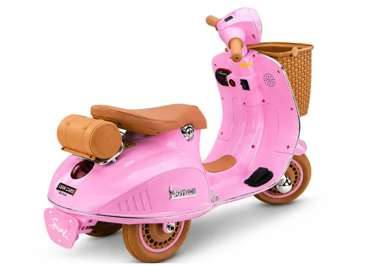 Vespa Italiana Pink Motor Na Akumulator 3