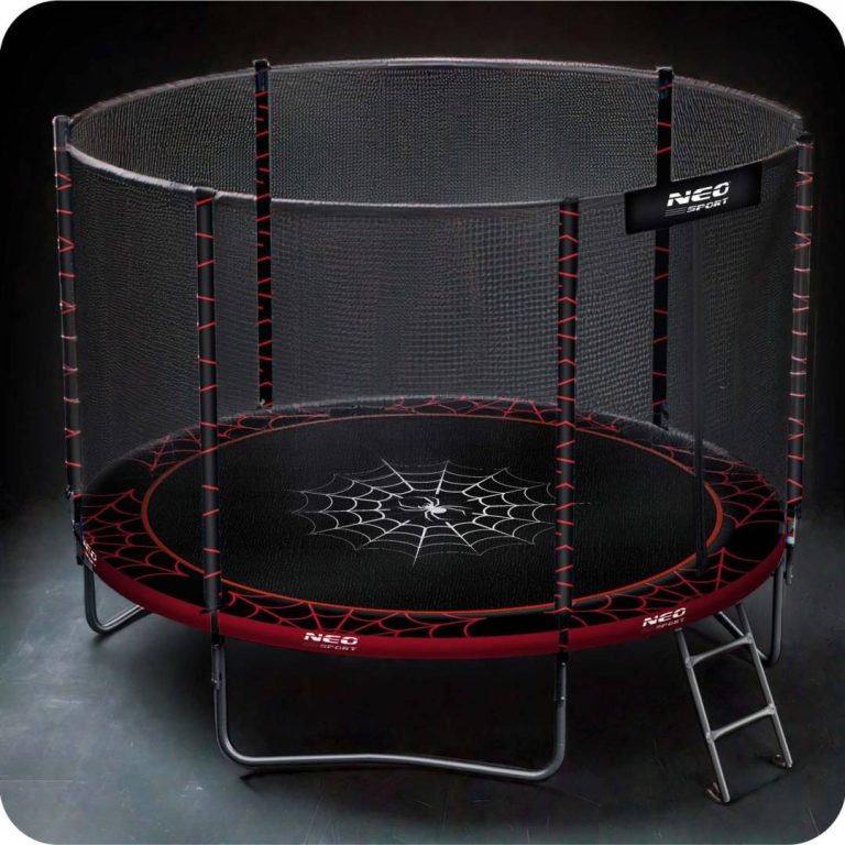 Vrtni Trampolin Neo Sport 183 Cm S Vanjskom Zaštitnom Mrežom I Ljestvama 3