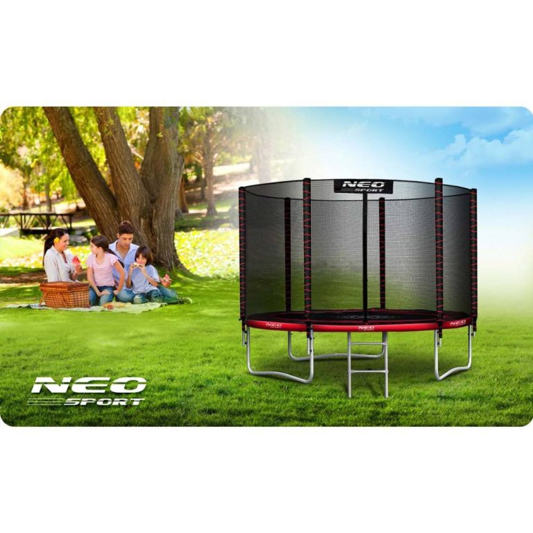 Vrtni Trampolin Neo Sport 183 Cm S Vanjskom Zaštitnom Mrežom I Ljestvama 7