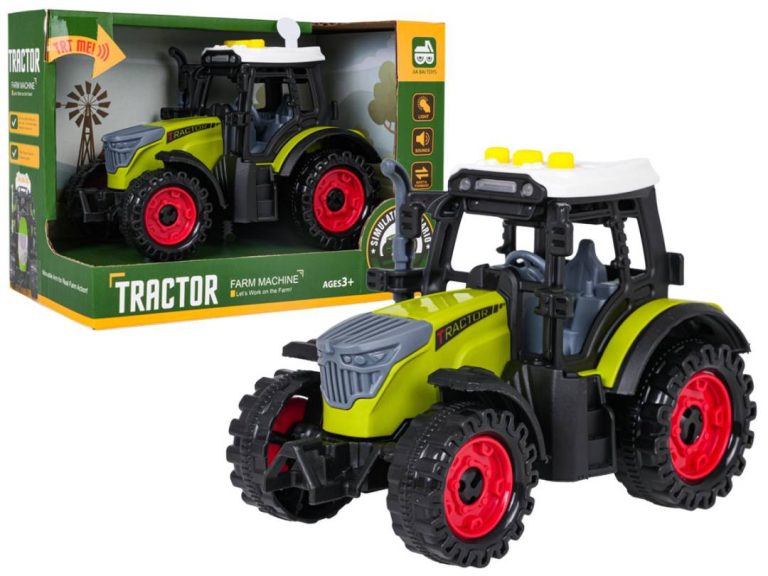 Zeleni Traktor Sa Svjetlosnim I Zvučnim Efektima 1