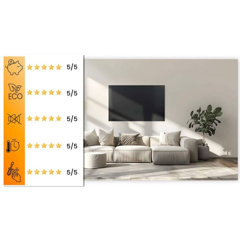 Berdsen Infracrveni Grijaći Panel 1000 W Bež 11