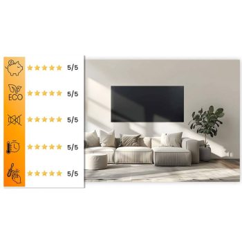 Berdsen Infracrveni Grijaći Panel 1000 W Bež 14