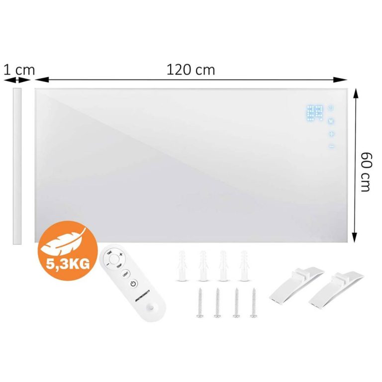 Berdsen Infracrveni Grijaći Panel 1000 W Bež 15