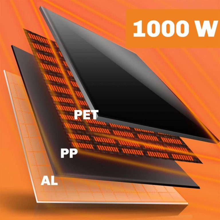 Berdsen Infracrveni Grijaći Panel 1000 W Bež 5