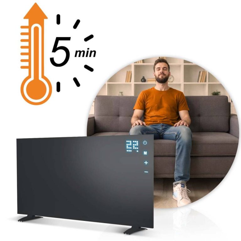Berdsen Infracrveni Grijaći Panel 600 W S Wi‑fi Upravljanjem Crni 4