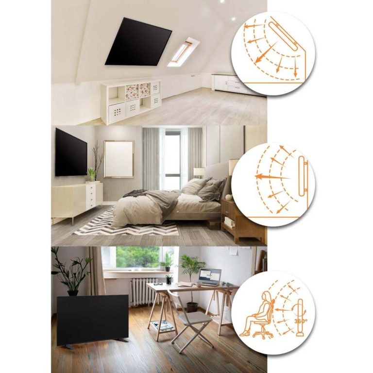 Berdsen Infracrveni Grijaći Panel 600 W S Wi‑fi Upravljanjem Crni 8