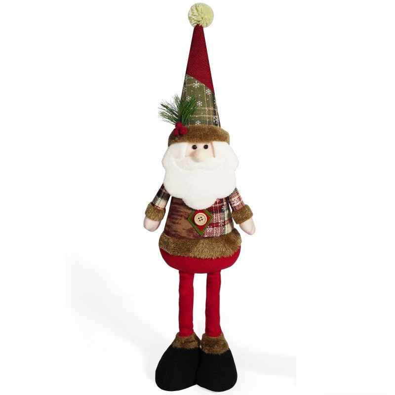 Božićna Figura – Djed Božićnjak Od Pliša, 62 Cm 2