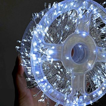Božićne Lampice – 1000 Led, Za Unutra I Van, 19,7×15×5 Cm, Bijele, Lamp70 2