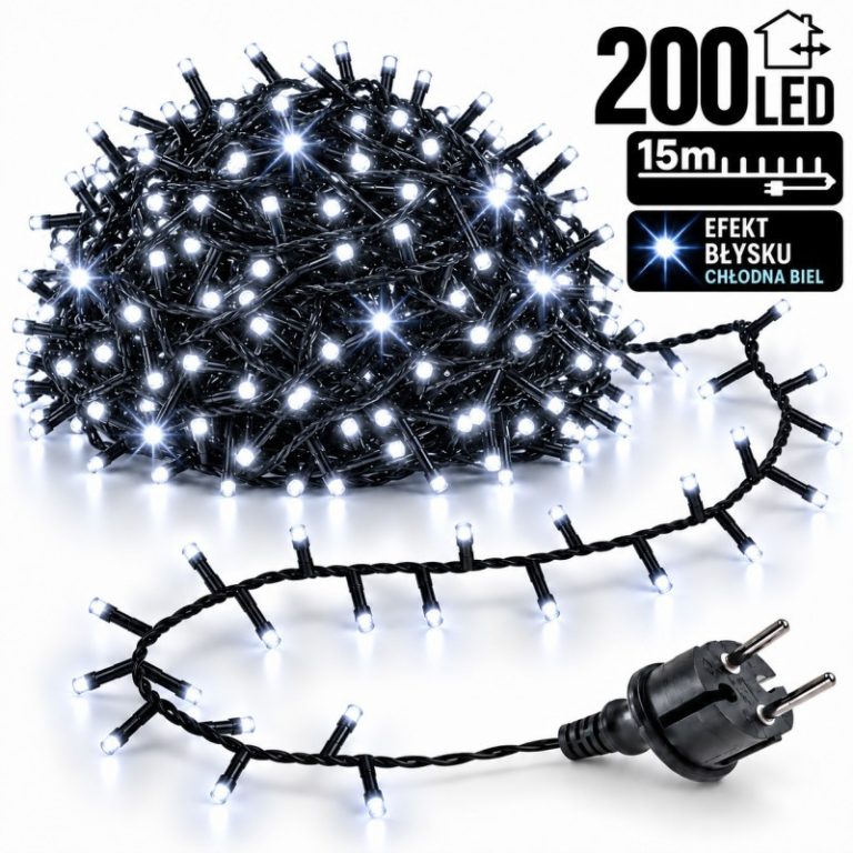 Božićne Lampice – 200 Led, Bijele 1
