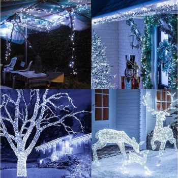Božićne Lampice – 200 Led, Bijele 4