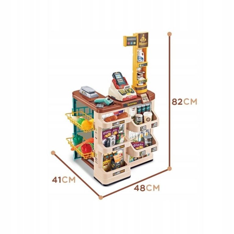 Dječji Set Supermarket Za Igru Profi Market 3