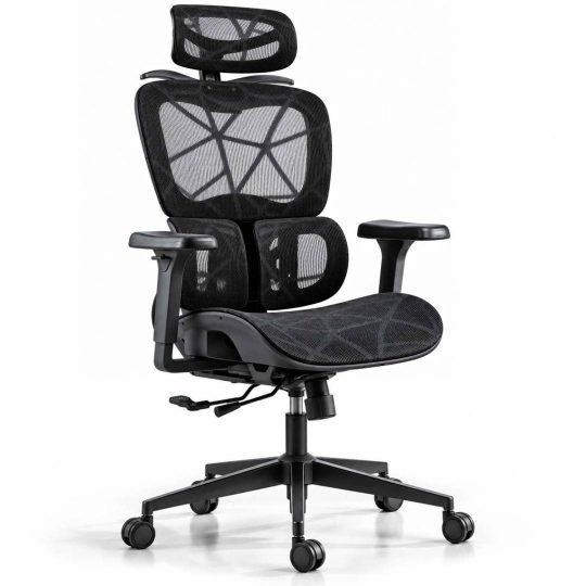 Ergonomska Uredska Stolica Sofotel Altis Crna 1
