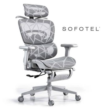 Ergonomska Uredska Stolica Sofotel Avion Bež 14