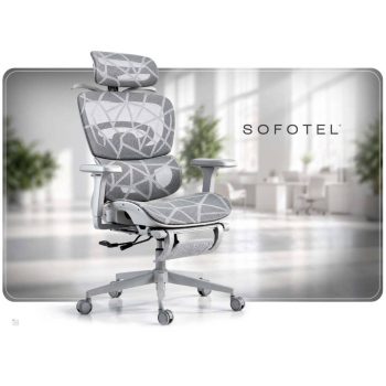 Ergonomska Uredska Stolica Sofotel Avion Bež 2