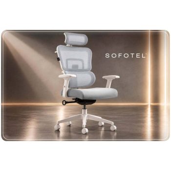 Ergonomska Uredska Stolica Sofotel Nicea Bež 2