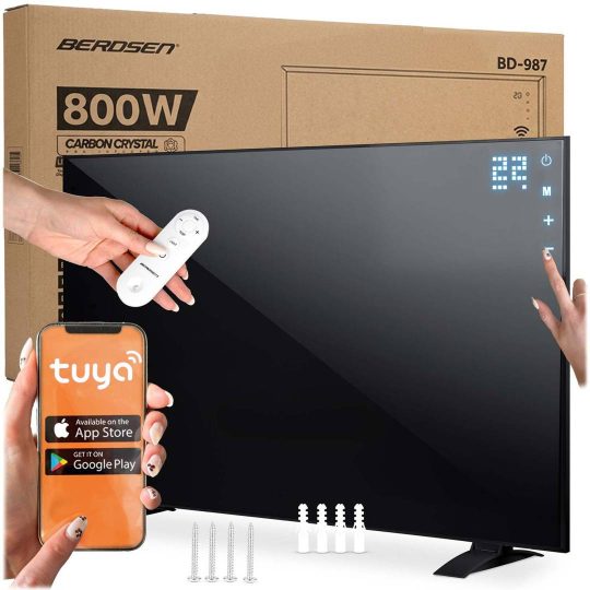 Infracrveni Grijaći Panel Berdsen 800 W Bež 1
