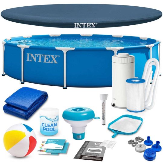 Intex Bazen S Konstrukcijom 366 X 76 Cm Višebojan 1